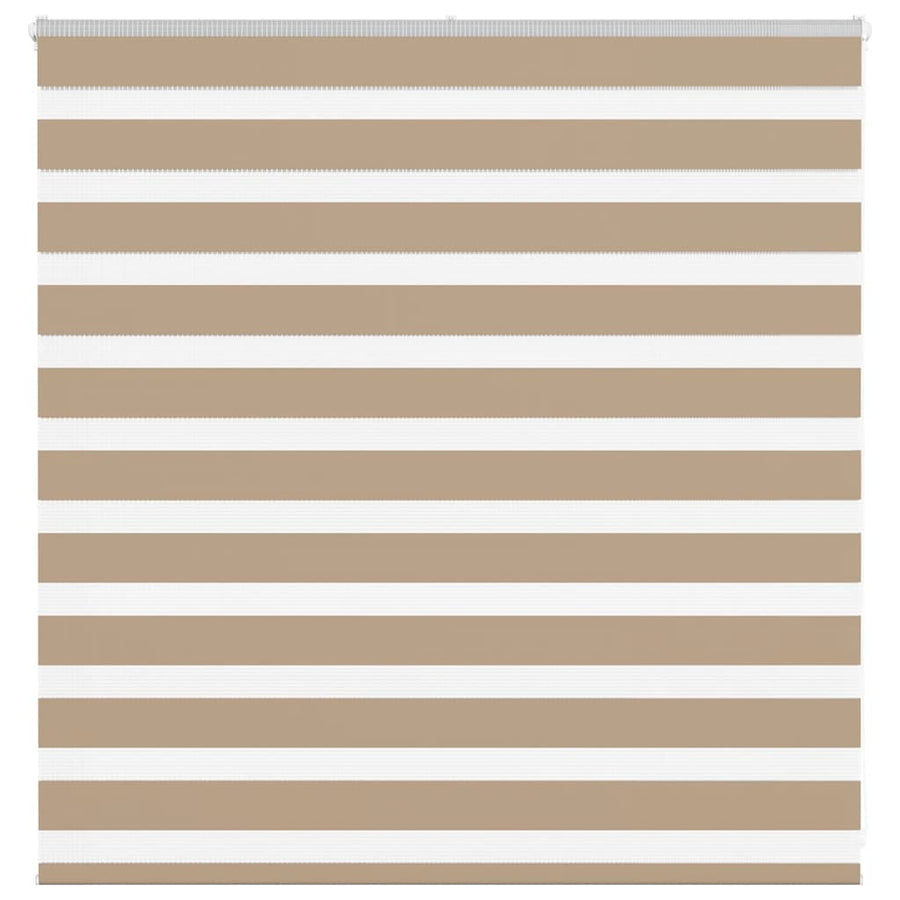 Zebra Blind 145x100 cm stofbreedte 140,9 cm polyester zandbruin