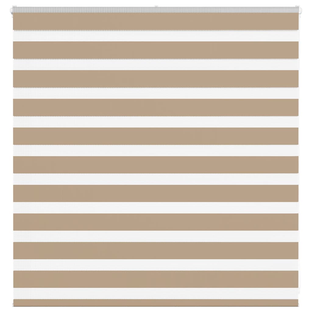 Zebra Blind 150x100 cm stofbreedte 145,9 cm polyester zandbruin