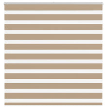 Zebra Blind 150x100 cm stofbreedte 145,9 cm polyester zandbruin