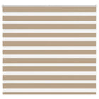 Zebra rolgordijn 155x100 cm zandbruin