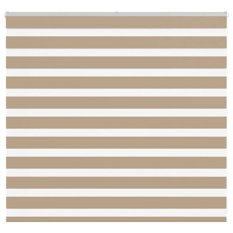 Zebra Blind 155x100 cm stofbreedte 150,9 cm polyester zandbruin