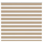 Zebra blind 160x100 cm zandbruin