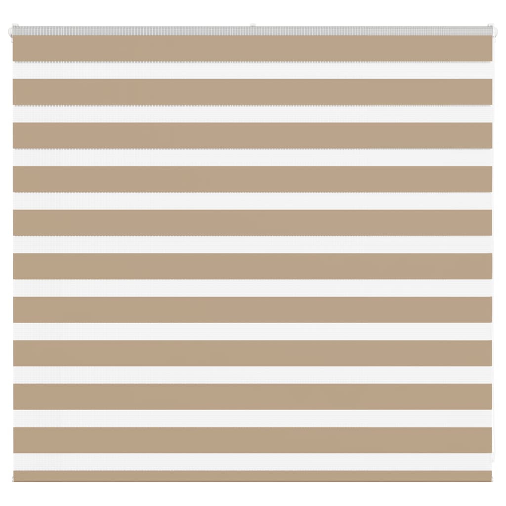 Zebra Blind 160x100 cm stofbreedte 155,9 cm polyester zandbruin