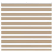 Zebra blind 160x100 cm zandbruin