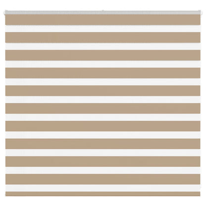 Zebra Blind 160x100 cm stofbreedte 155,9 cm polyester zandbruin