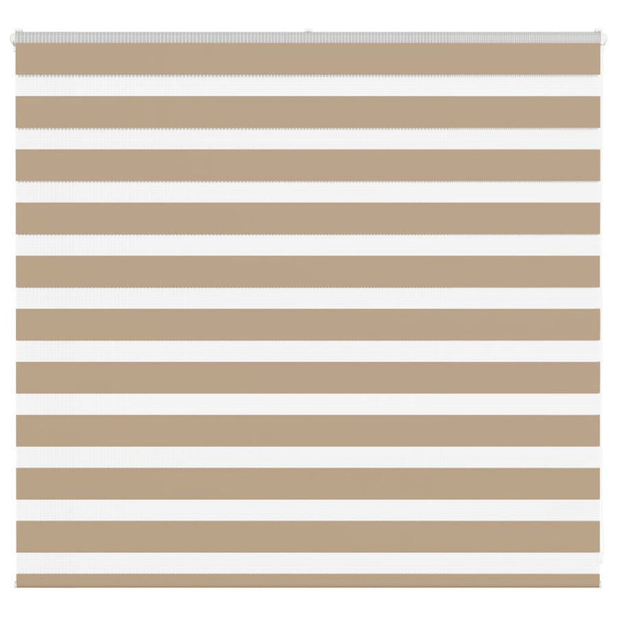 Zebra Blind 160x100 cm stofbreedte 155,9 cm polyester zandbruin