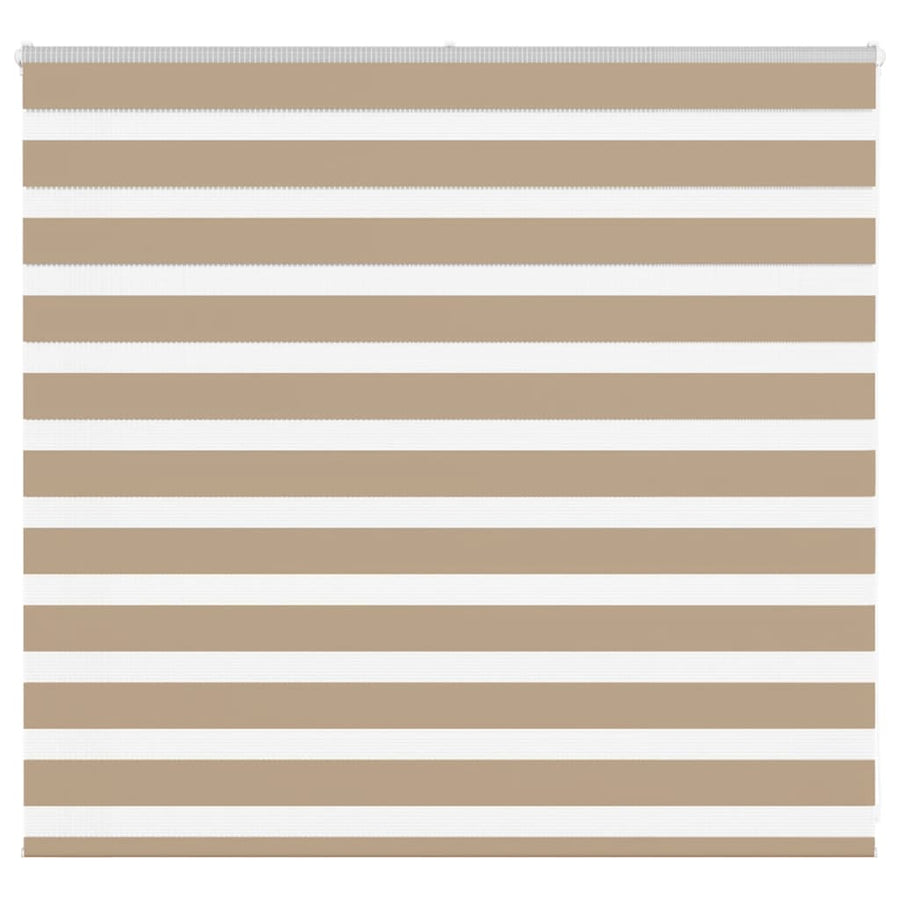 Zebra Blind 165x100 cm stofbreedte 160,9 cm polyester zandbruin