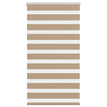 Zebra Blind 70x150 cm stofbreedte 65,9 cm polyester zandbruin