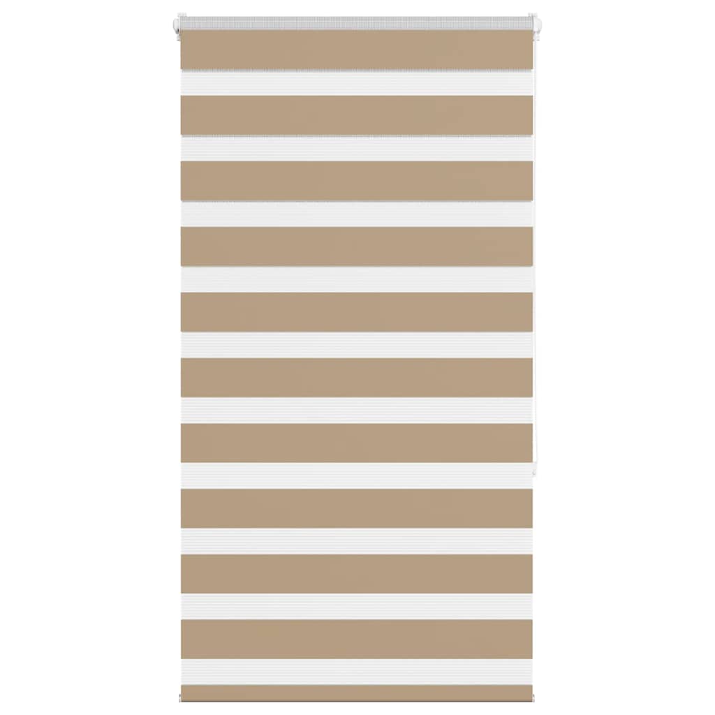 Zebra Blind 75x150 cm stofbreedte 70,9 cm polyester zandbruin