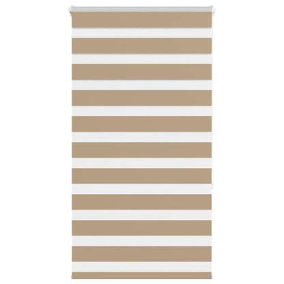 Zebra Blind 75x150 cm stofbreedte 70,9 cm polyester zandbruin