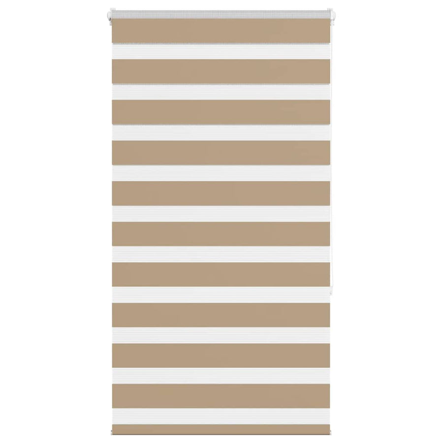 Zebra Blind 75x150 cm stofbreedte 70,9 cm polyester zandbruin