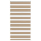 Zebra rolgordijn 90x150 cm zandbruin polyester
