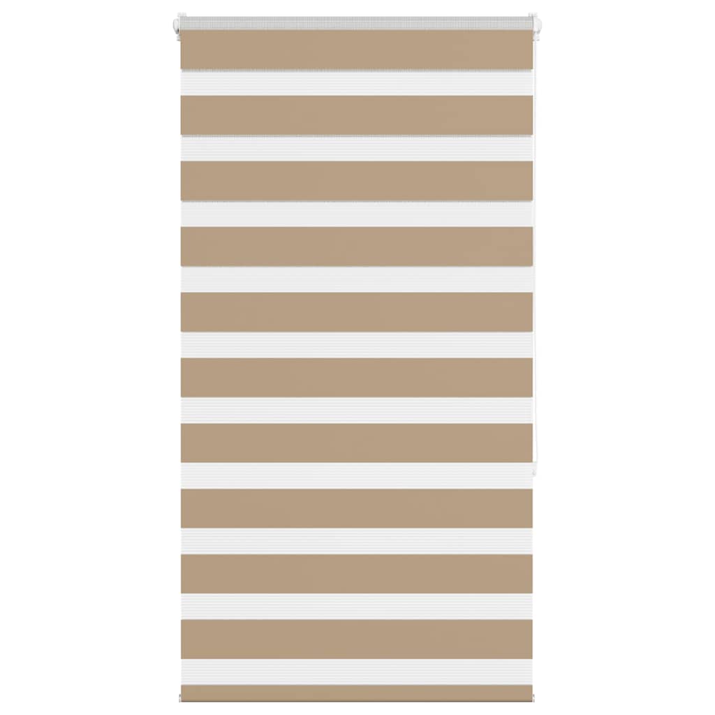 Zebra Blind 90x150 cm stofbreedte 85,9 cm polyester zandbruin