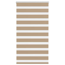 Zebra Blind 90x150 cm stofbreedte 85,9 cm polyester zandbruin