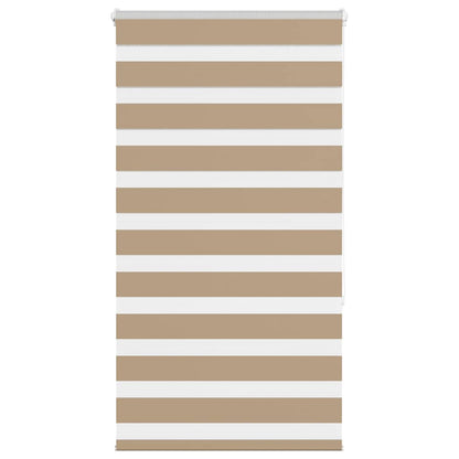 Zebra Blind 90x150 cm stofbreedte 85,9 cm polyester zandbruin