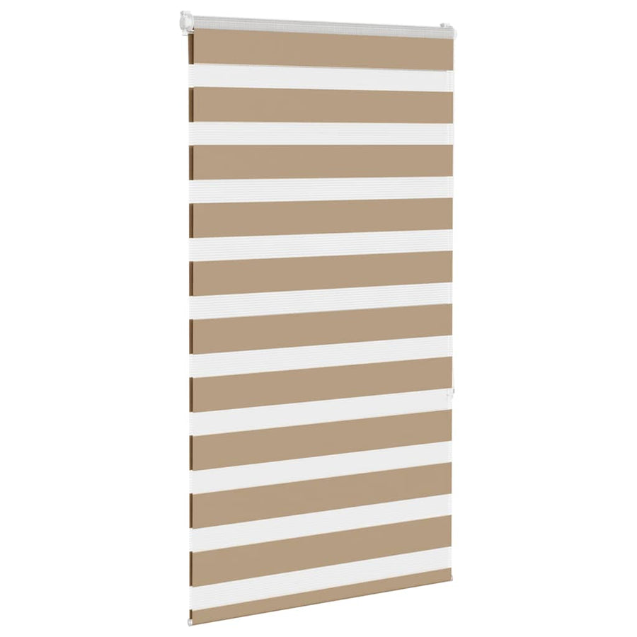 Zebra Blind 90x150 cm stofbreedte 85,9 cm polyester zandbruin