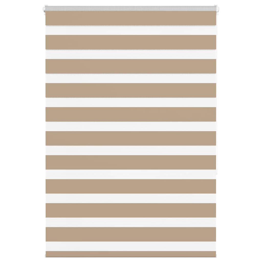 Zebra Blind 95x150 cm stofbreedte 90,9 cm polyester zandbruin