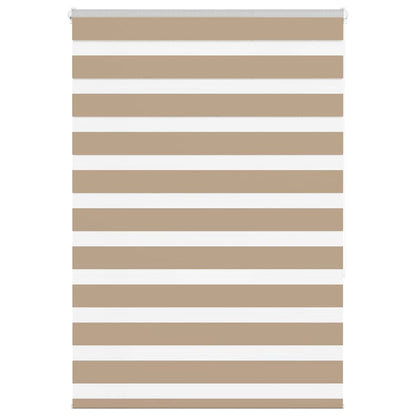 Zebra Blind 95x150 cm stofbreedte 90,9 cm polyester zandbruin