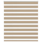 Zebra rolgordijn 135x150 cm zandbruin