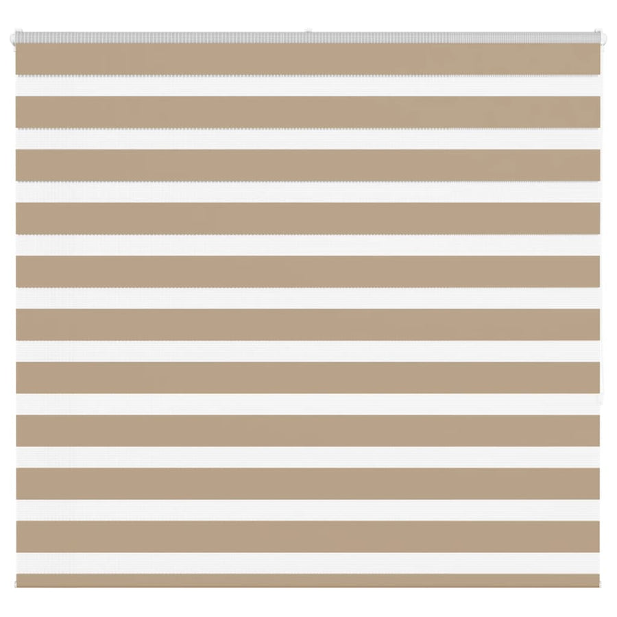 Zebra Blind 155x150 cm stofbreedte 150,9 cm polyester zandbruin