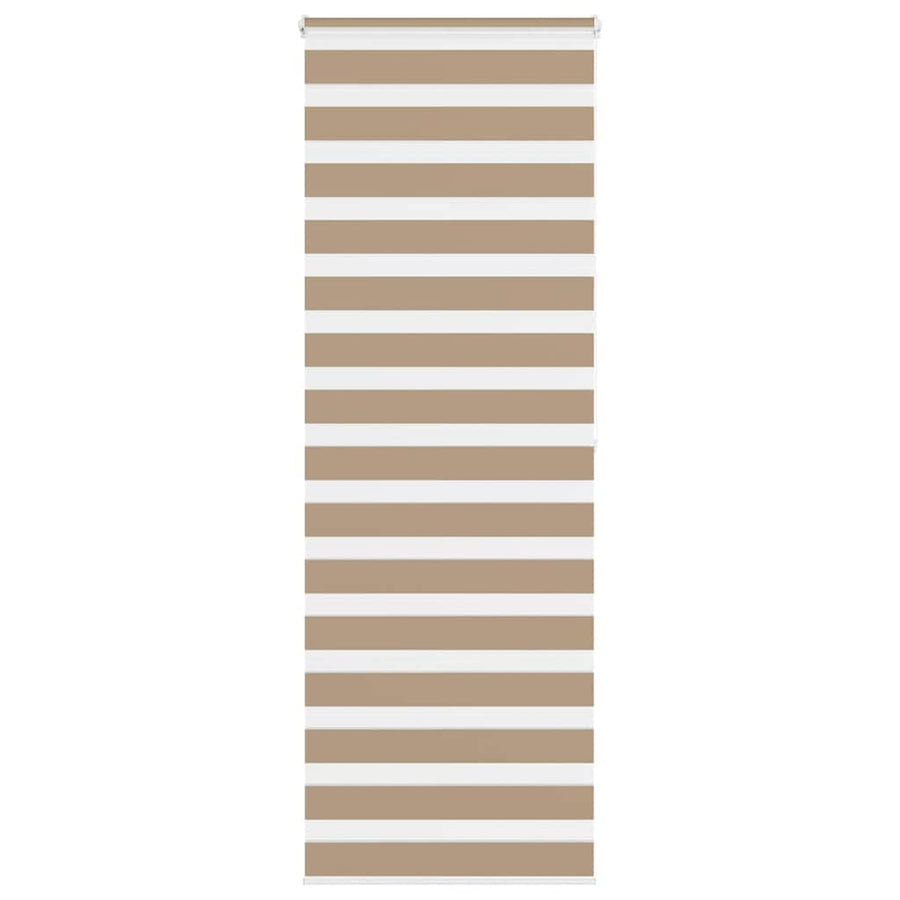 Zebra Blind 70x200 cm stofbreedte 65,9 cm polyester zandbruin