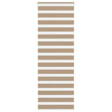 Zebra Blind 80x200 cm stofbreedte 75,9 cm polyester zandbruin