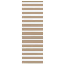 Zebra Blind 85x200 cm stofbreedte 80,9 cm polyester zandbruin