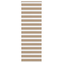 Zebra Blind 90x200 cm stofbreedte 85,9 cm polyester zandbruin