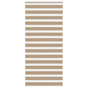 Zebra rolgordijn 105x200 cm zandbruin