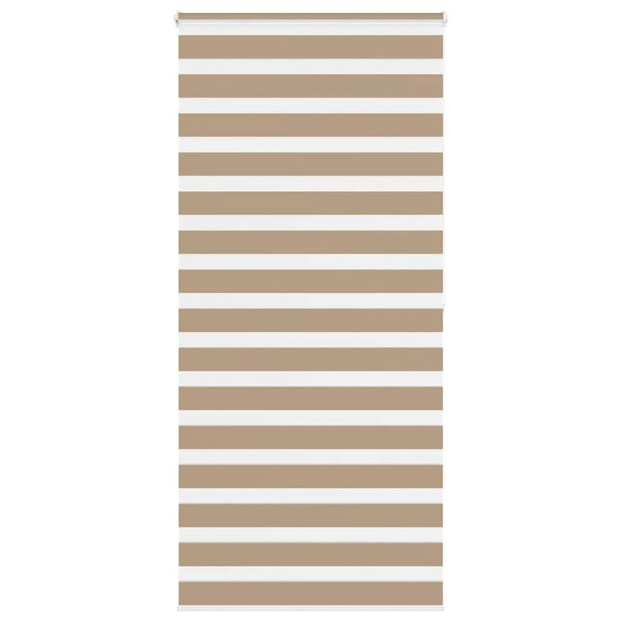 Zebra Blind 115x200 cm stofbreedte 110,9 cm polyester zandbruin