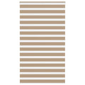 Zebra Blind 120x200 cm stofbreedte 115,9 cm polyester zandbruin
