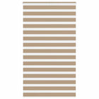 Zebra rolgordijn 125x200 cm zandbruin
