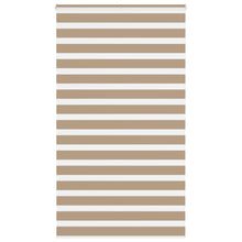 Zebra Blind 135x200 cm stofbreedte 130,9 cm polyester zandbruin