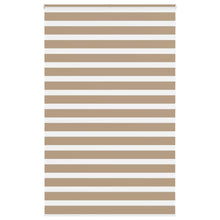 Zebra Blind 145x200 cm stofbreedte 140,9 cm polyester zandbruin