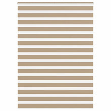 Zebra Blind 155x200 cm stofbreedte 150,9 cm polyester zandbruin