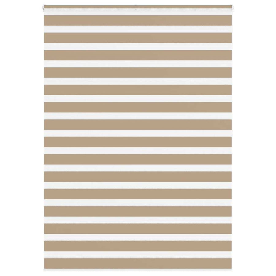 Zebra Blind 165x200 cm stofbreedte 160,9 cm polyester zandbruin