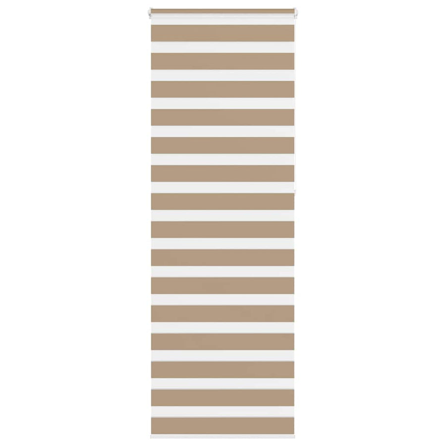 Zebra Blind 70x230 cm stofbreedte 65,9 cm polyester zandbruin