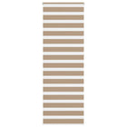 Zebra rolgordijn 75x230 cm zandbruin