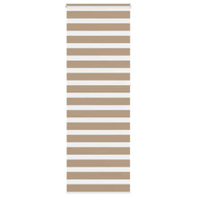 Zebra Blind 75x230 cm stofbreedte 70,9 cm polyester zandbruin