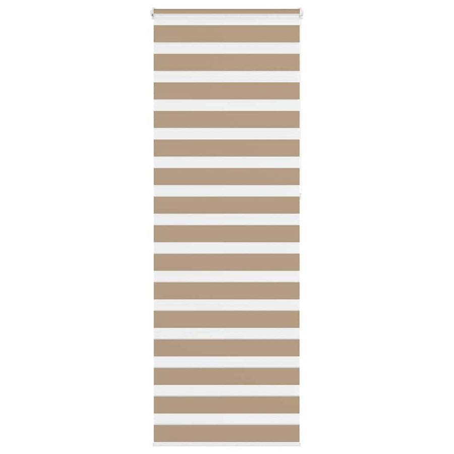 Zebra Blind 75x230 cm stofbreedte 70,9 cm polyester zandbruin