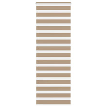 Zebra Blind 85x230 cm stofbreedte 80,9 cm polyester zandbruin