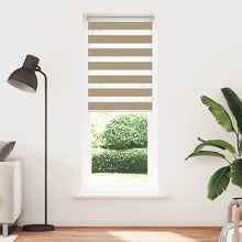 Zebra Blind 90x230 cm stofbreedte 85,9 cm polyester zandbruin