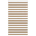 Zebra Blind 120x230 cm stofbreedte 115,9 cm polyester zandbruin