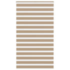 Zebra rolgordijn 120x230 cm zandbruin