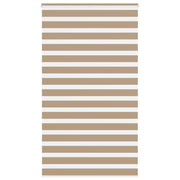 Zebra Blind 120x230 cm fabric width 115.9 cm polyester sand brown