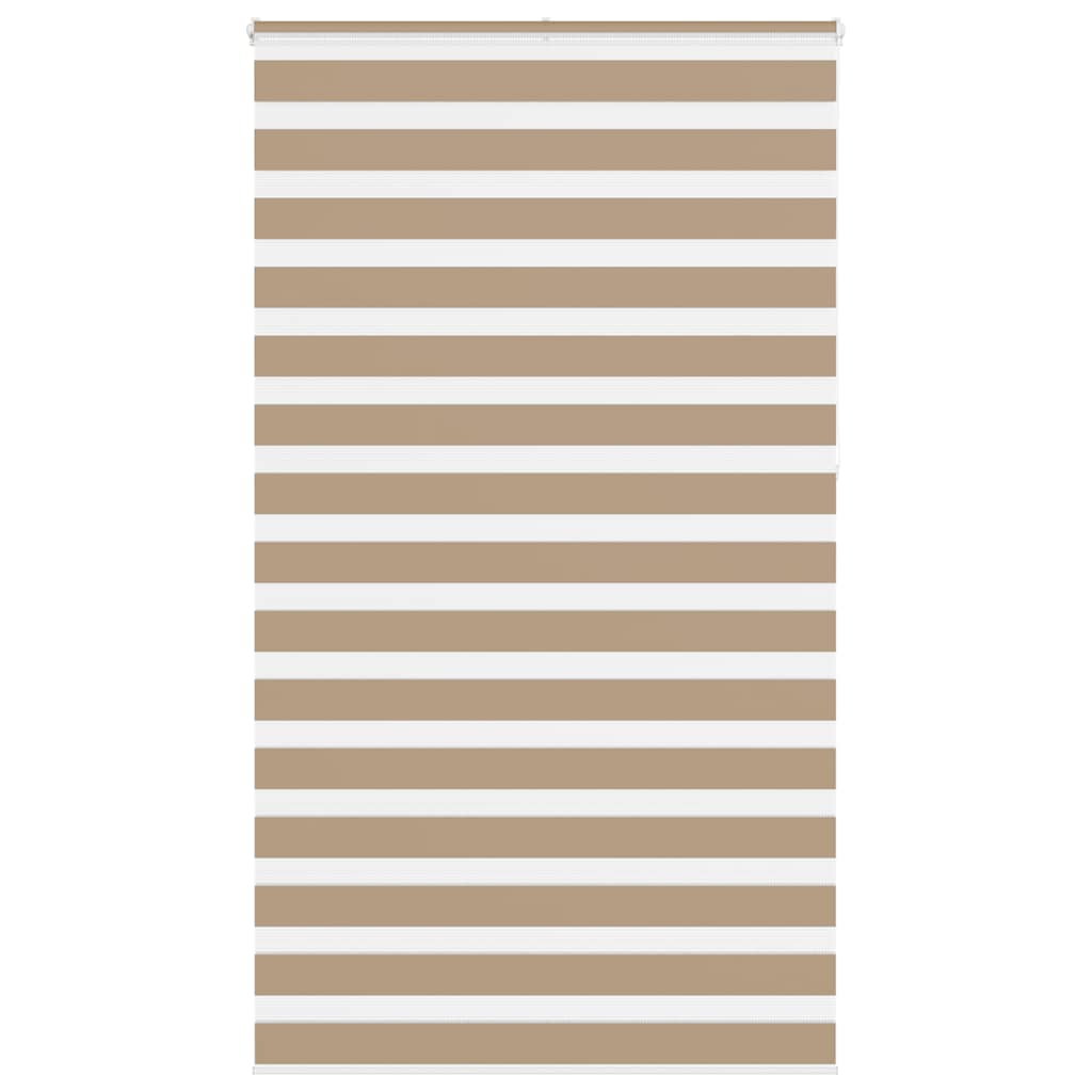 Zebra Blind 120x230 cm stofbreedte 115,9 cm polyester zandbruin