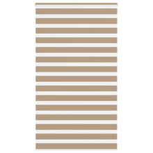 Zebra Blind 120x230 cm stofbreedte 115,9 cm polyester zandbruin
