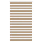 Zebra rolgordijn 135x230 cm zandbruin polyester