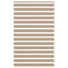 Zebra rolgordijn 150x230 cm zandbruin