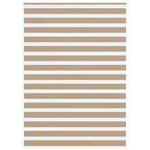 Zebra Blind 155x230 cm stofbreedte 150,9 cm polyester zandbruin